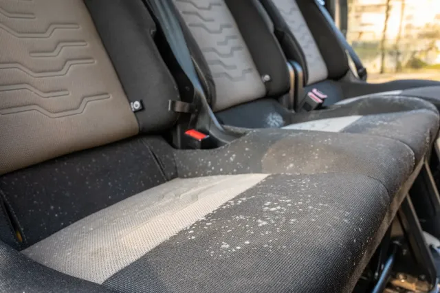 Mobile interior detailing add-on treatment